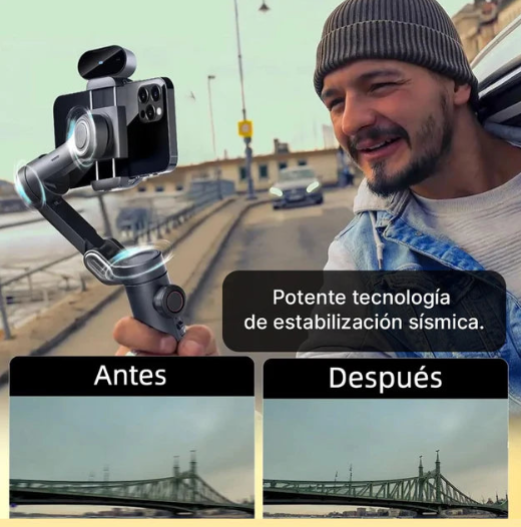 Trípode para Celular con Control Bluetooth || Fotos y Videos Estables a Distancia
